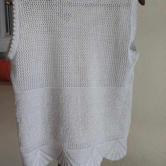Knitted tank size M tan gray - Picture 8 of 9